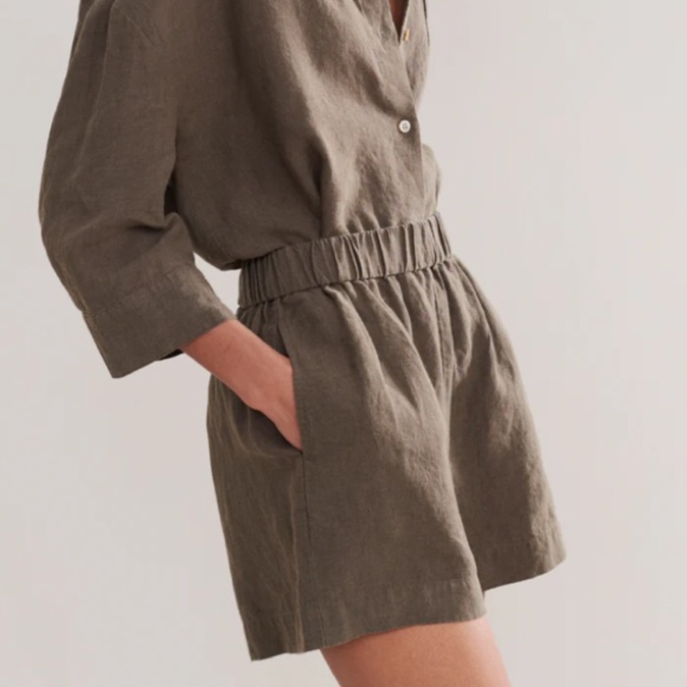 Jenni Kayne Linen Logan Short